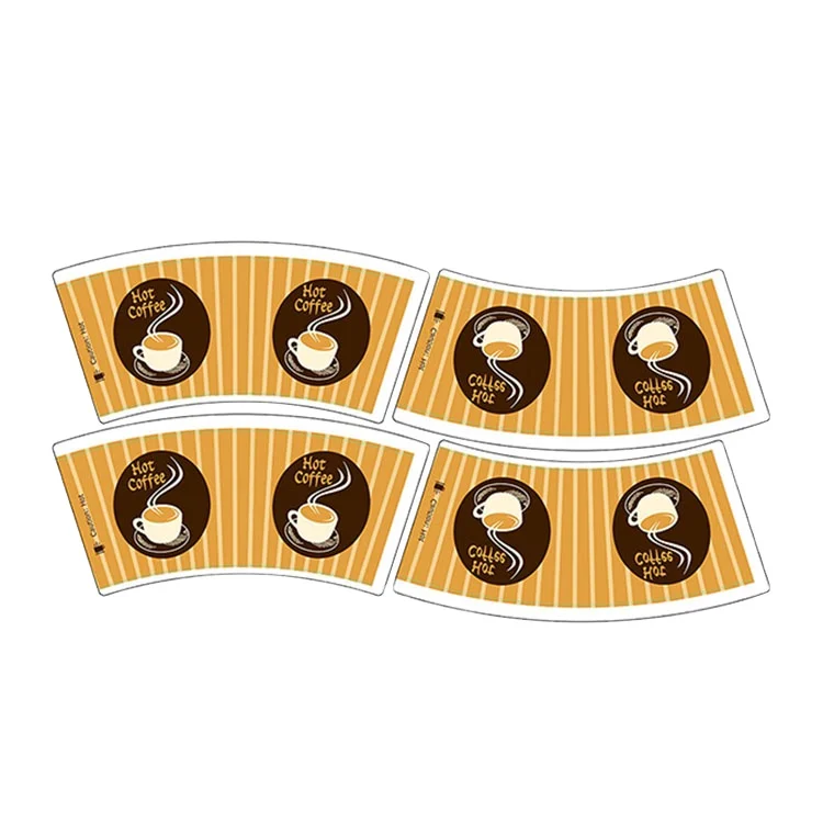 Wholesales Paper Cups Fan Raw Material Single For Coffee Paper Cup