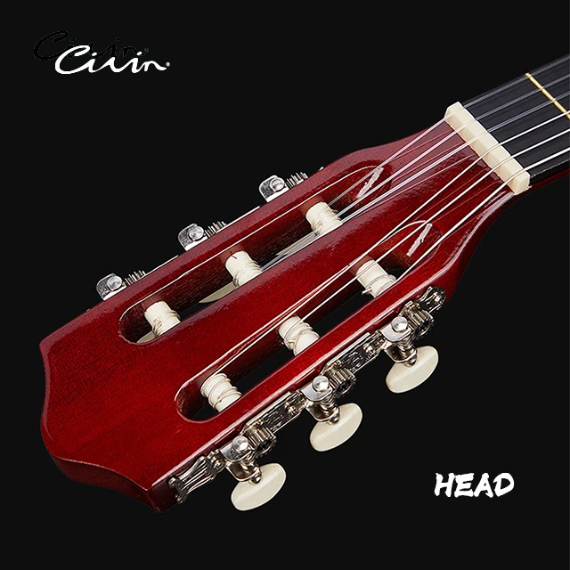 Cheap Wholesale Guitars Custom 39Inch Basswood Plywood Wooden Classic Acoustic Classical Guitar For Beginner