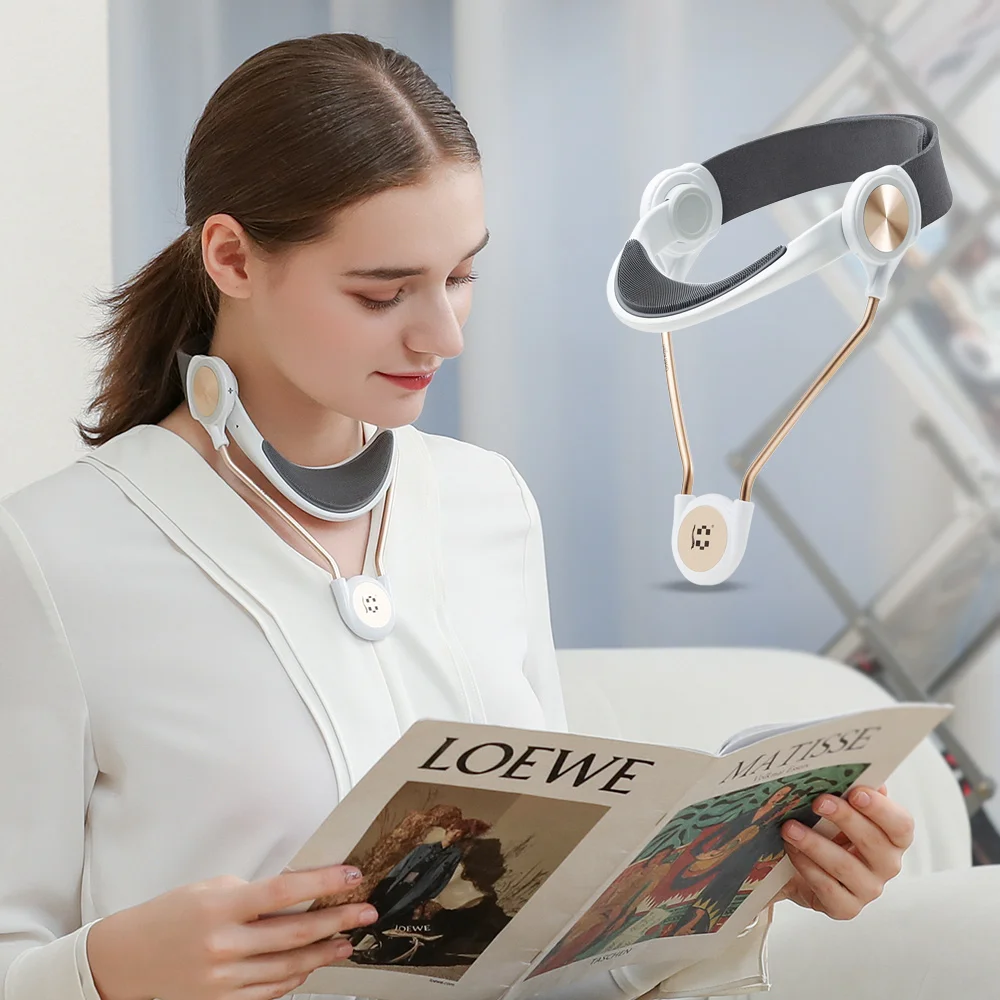 Dropshipping Products 2024 Alphay Neck Support Brace Posture Corrector Lightweight Fashionable Neck Beauty Device Neck Support