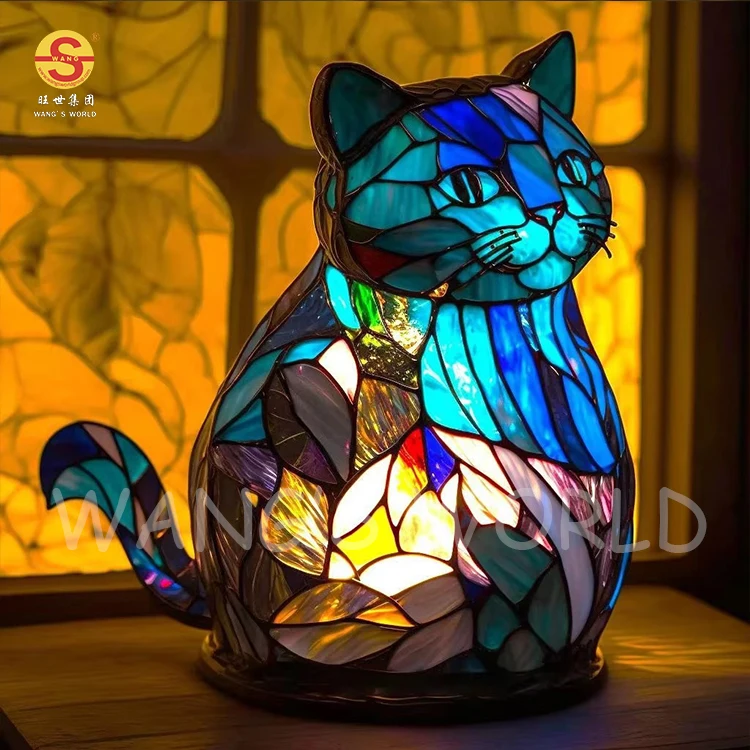 New Vintage Animal Night Light Resin Animal Table Lamp Night lights for Bedroom Decoration