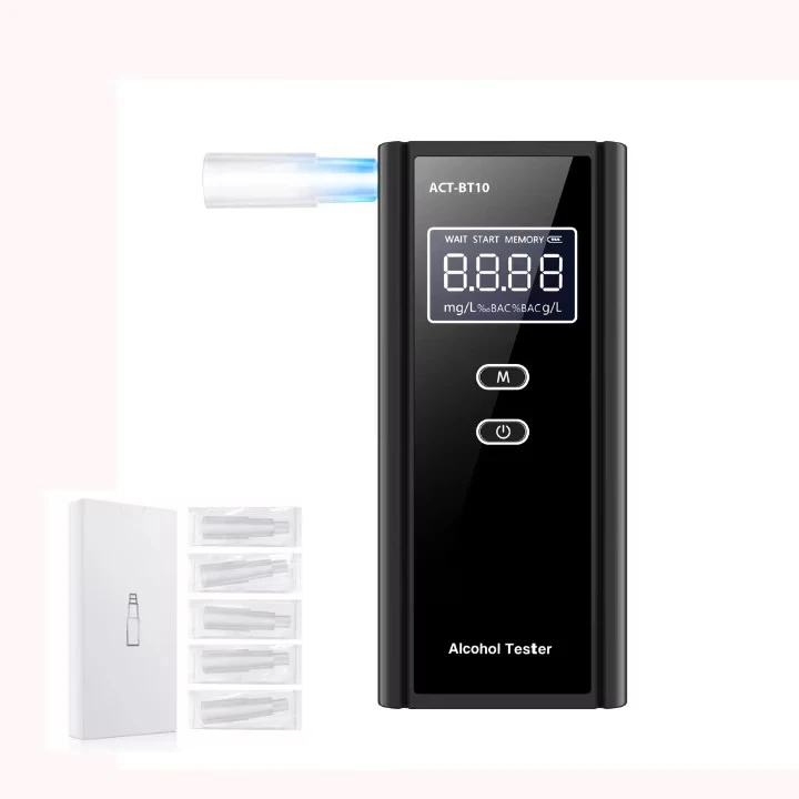 Digital alcool tester semiconductor sensor alcooltester  memory function breathalyzer CE RoHS alcohol gas analyzer