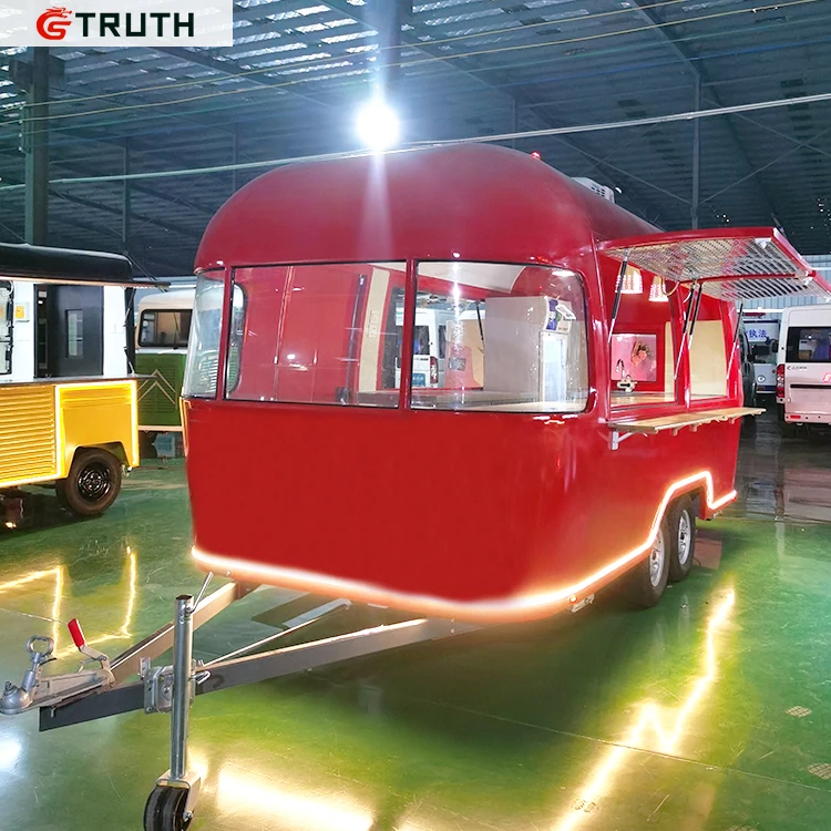  Airstream мобильный кухонный прицеп американские стандартные тележки для пищевых продуктов прицепы