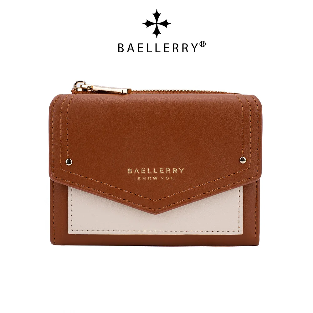 Women Wallet New Korean Style Short Fashion Girls Wholesale Small Square Bags Lady Design Purses For Females