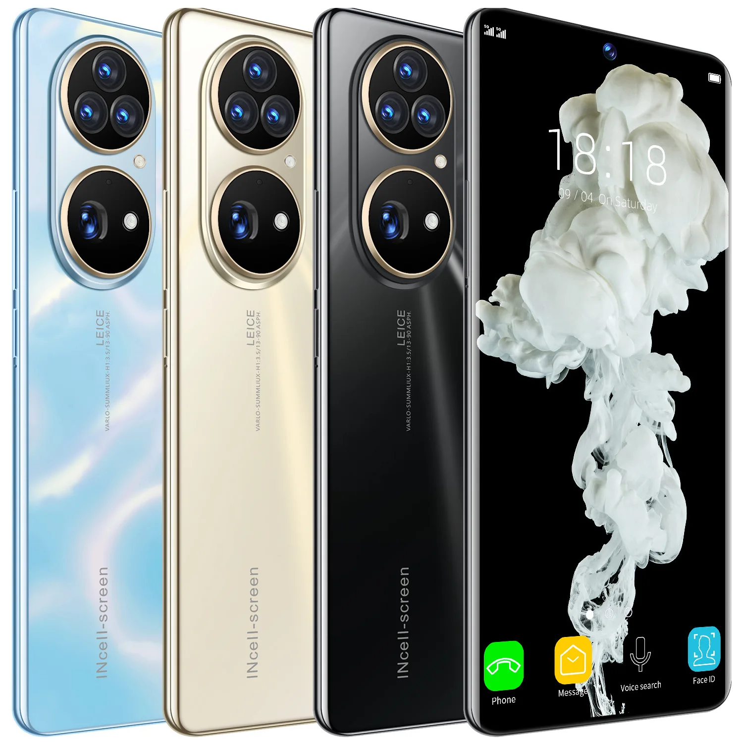 P50 Pro 7.3 Inch HD P50 Pro With Face ID LTE 4G Quad Core Ram 16GB ROM 1TB Mobile Phones Android 9.0 Mobile Phone