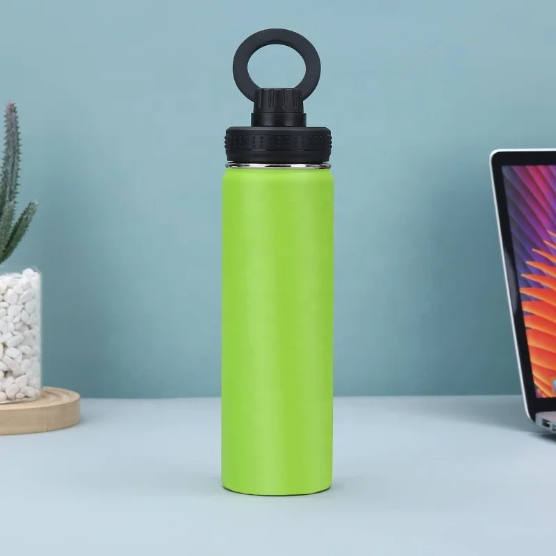 Multifunctional 350ML-1L Insulated Stainless Steel Thermos Magnet Water Bottle with Magnetic Phone Holder for iPhone