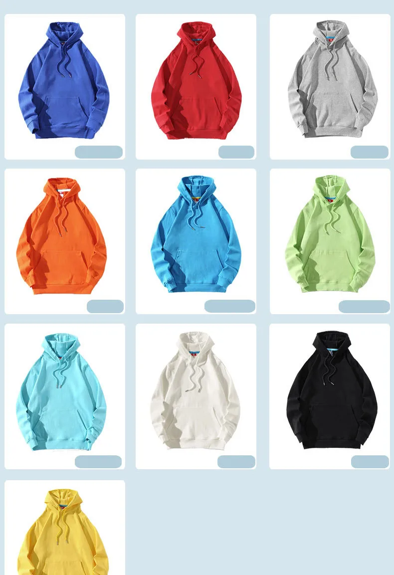 autumn and winter with hoodie company corporate team printing logo printing work clothes DIY party culture advertising shirt