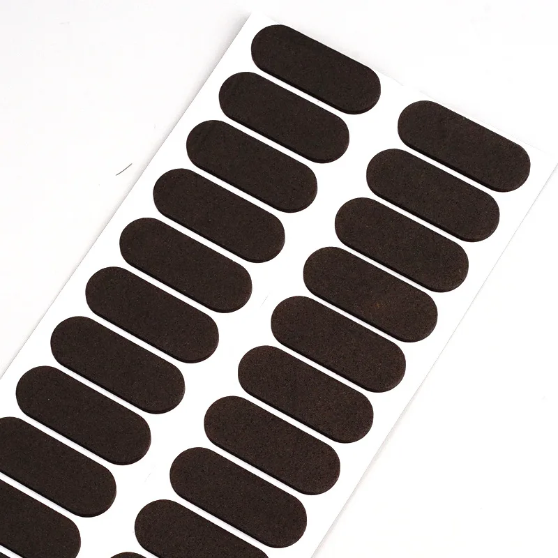 New Design EVA Foam Sheets Black Self Adhesive Back EVA Sheets Rubber Bumper Pad Sticky EVA Foam with High Material