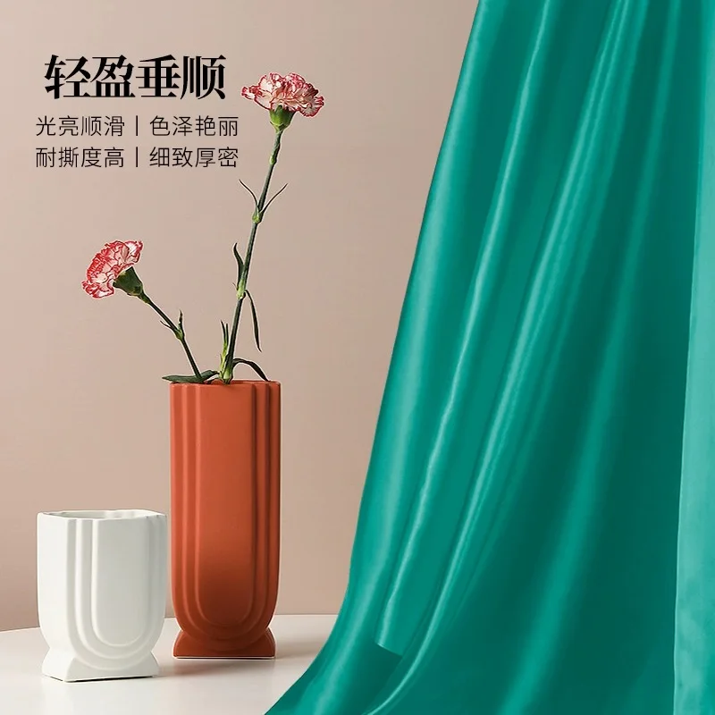 Chinese factory price wholesale high quality elastic acetate fabric satin stretch dyed fabric dress fabric 95gsm