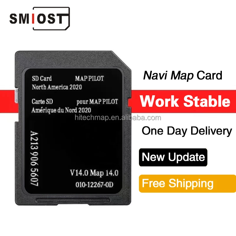 SMIOST GPS для Garmin Navigation автомобильного CID SD Softwares Card Mercedes A213 5607 USA GLC 300 AMG