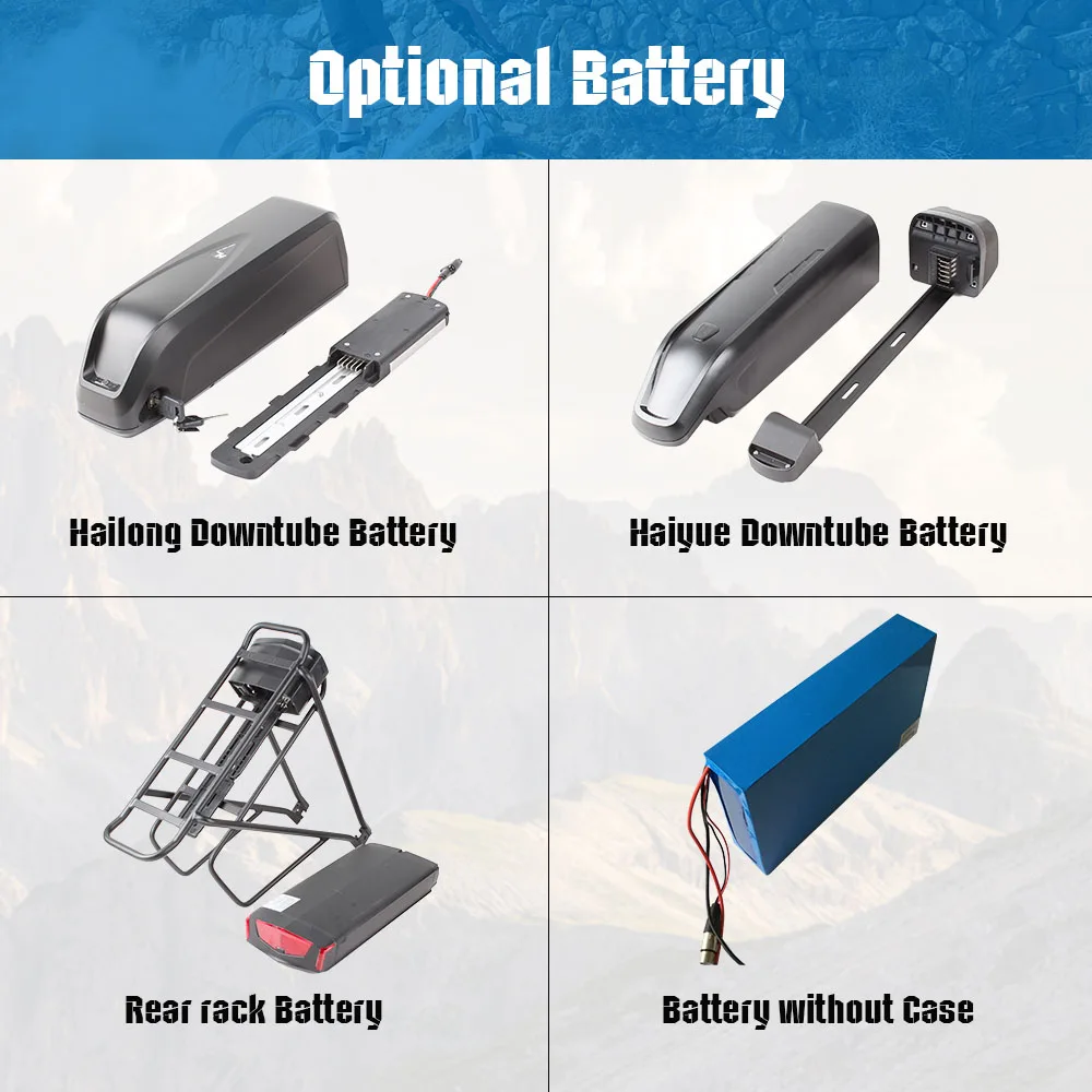 250w 350w 500W DIY e-bike gear motor conversion kit
