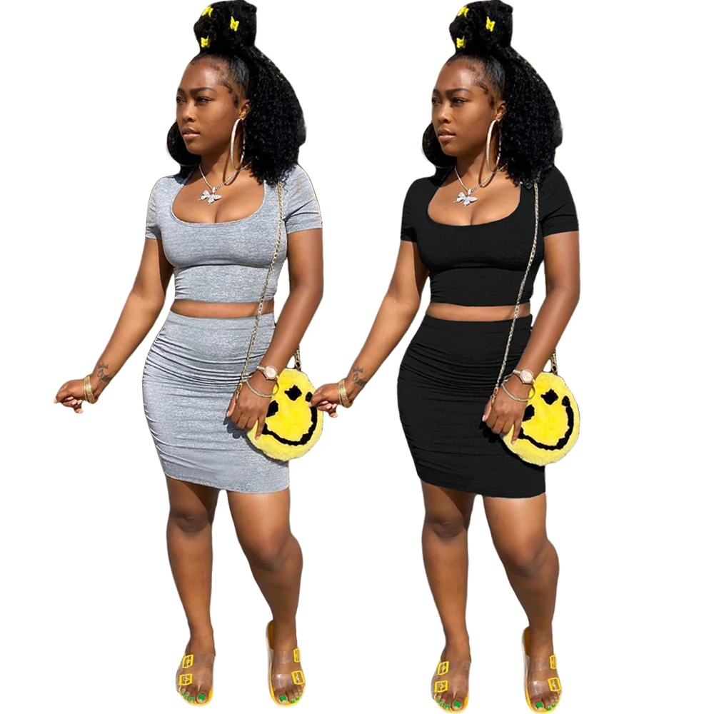 GL6269-3 2020 new arrivals dresses women casual love printed tube bodycon mini ladies dress