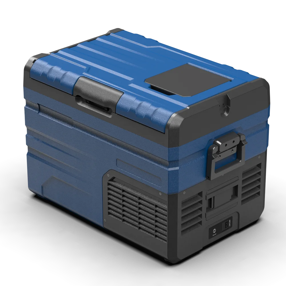 TB35 portable electronic control camping mobile car fridges 12v dc temperature controlled car starter mini refrigerator