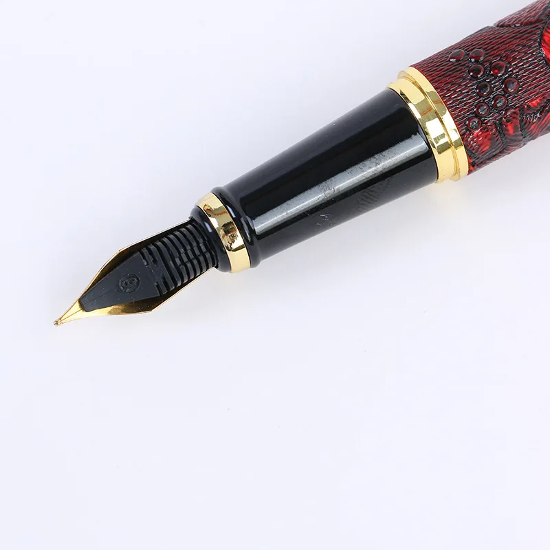 High Quality Luxury Metal Fountain Pen Ink With Custom Logo For Business Office School