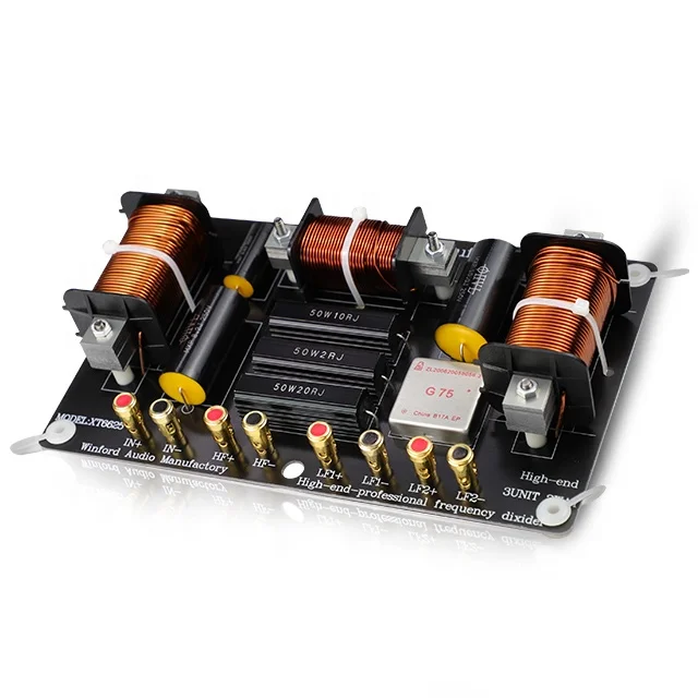 Двухсторонние профессиональные частотные перегородки для кроссовера динамика