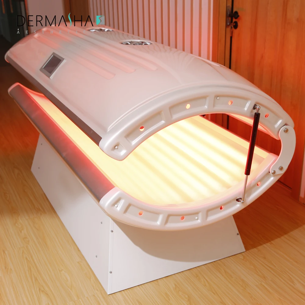 Red light bed NIR LLLT LED Photo biomodulation Therapy Bed Pdt muscle pain high blood pressure, Beauty skin care