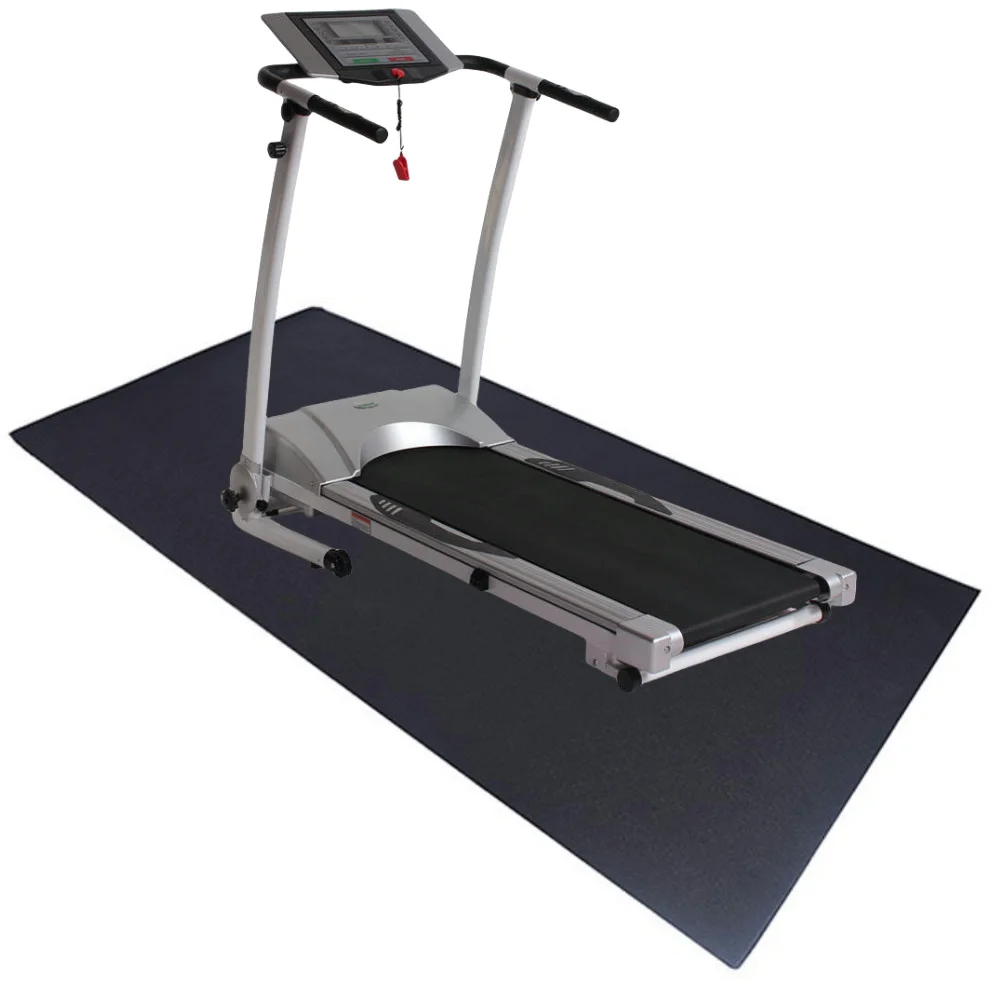 high density treadmill Spining bike mat  PVC foam fitness equipment folding exercise mat