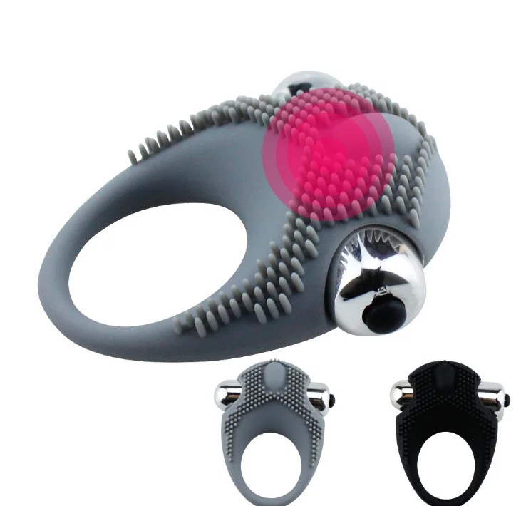 Factory Price Delay Ejaculation Sex Toys Silicon Vibrating Cock Ring For For Man