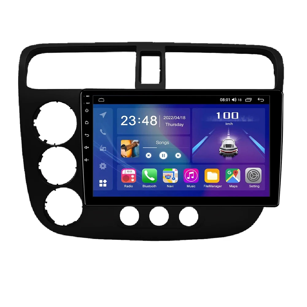 Prelingcar Android 13 для Honda Civic 2005 лет плеер автомобильное радио мультимедийное видео Carplay навигация GPS стерео