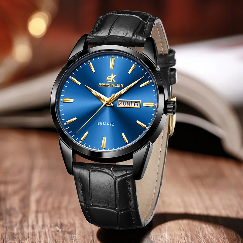 Online Best Selling High Quality Products Watches Band Wrist Man Watch Fashion Unique Factory Direct Leather for Men