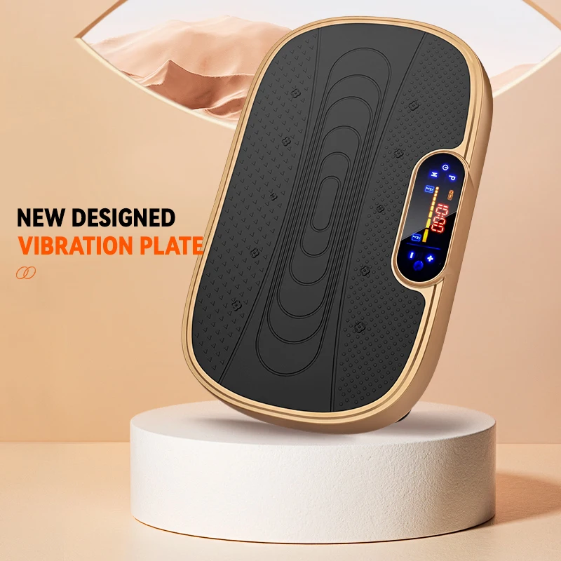 New Arrival Crazy fit Updated Fashionable Mini Vibration Plate Exercise Machine with Bluetooth Home Use