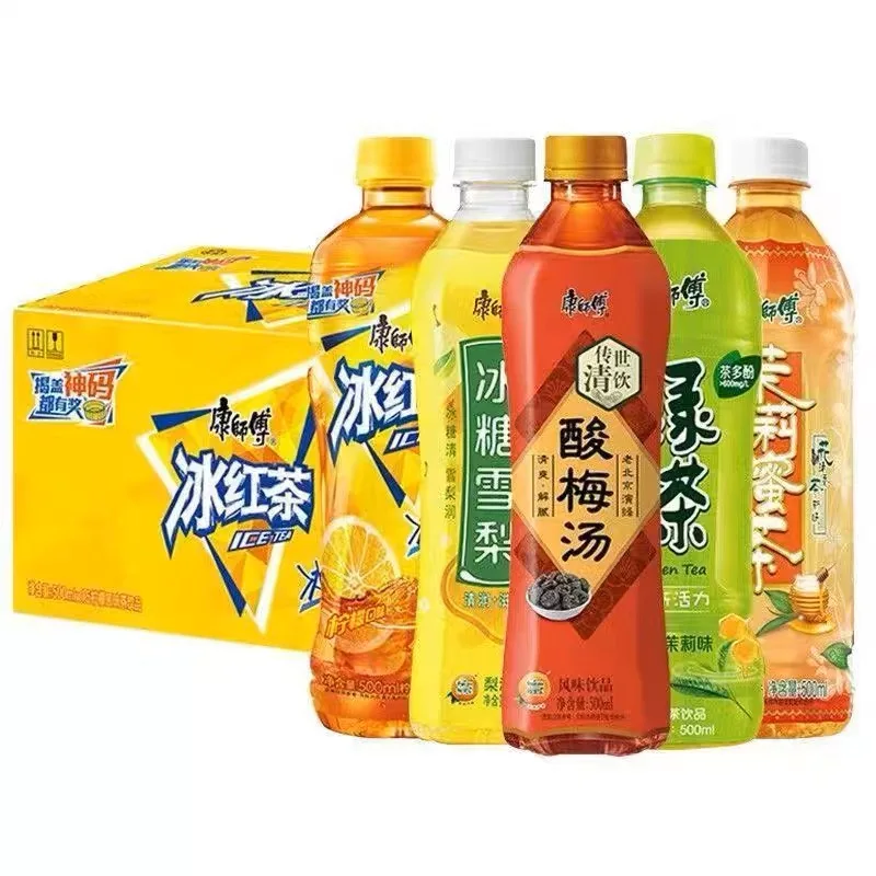 Master Kong Bottled Green Tea Drink Hot Selling Tea And Fruity Drinks From China