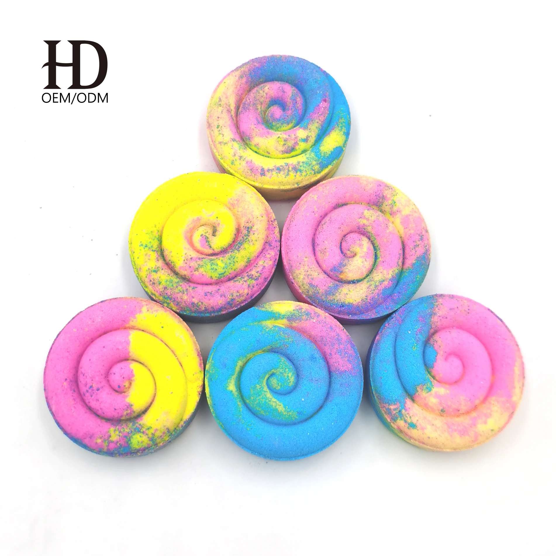 OEM Moisturizing Flower Rainbow vegan Bath salts