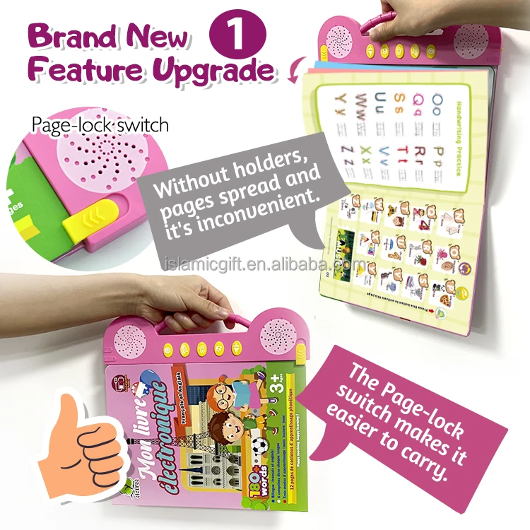 Kids Jeux Pour Enfant Electronic Toy And Book Interactive Learning Games Children Educational Toys In French