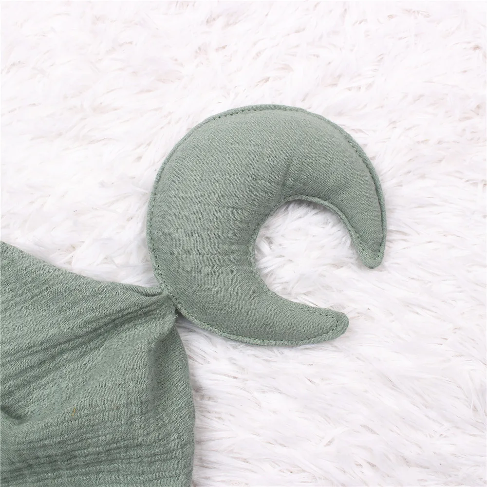 Cute Design Baby Blanket Infants Toy for Kid Comforter Baby Security Blanket Soft Muslin Cotton The Best Selling Newborn Woven