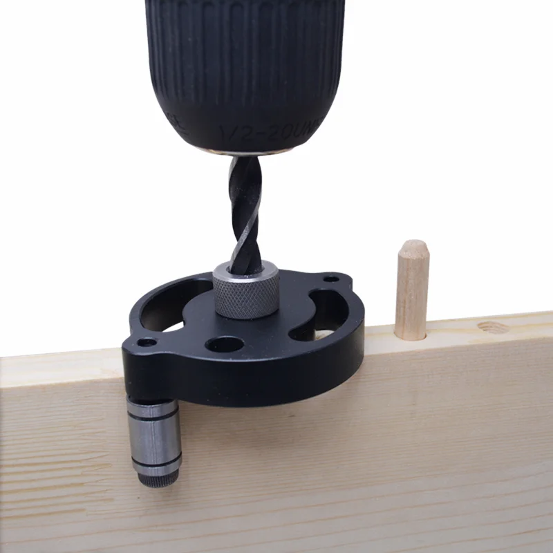 Woodworking straight hole punch 6 8 10mm self-centering circular dowel splicing drilling locator hole drilling woodworking tools