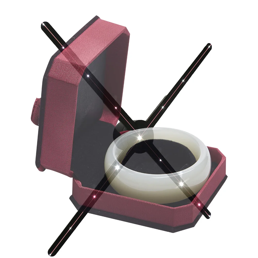 PC-Connected 3D Holographic Fan Projector Interactive Computer Equipment with HDMI Input Indoor Use Live HDMI-Synchronization