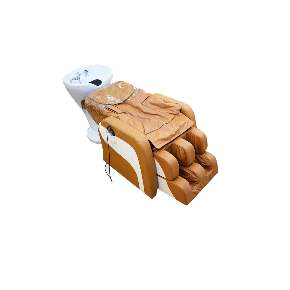 Newest OEM Design Cheapest Hair Salon  Hair salon equipment  For Hot Sale    with  bowl sink shampoo bed