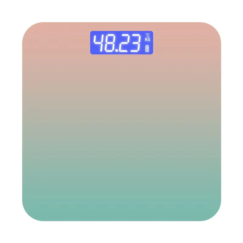 Цифровые портативные электронные весы с высоким датчиком для домашнего использования питанием от батареи измерения веса в ванной комнате
