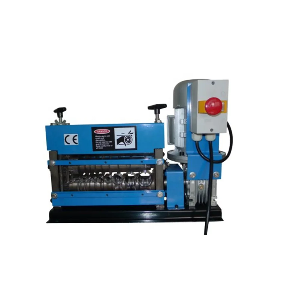 220V Portable Powered Electric Wire Stripping Machine Scrap Cable Stripper