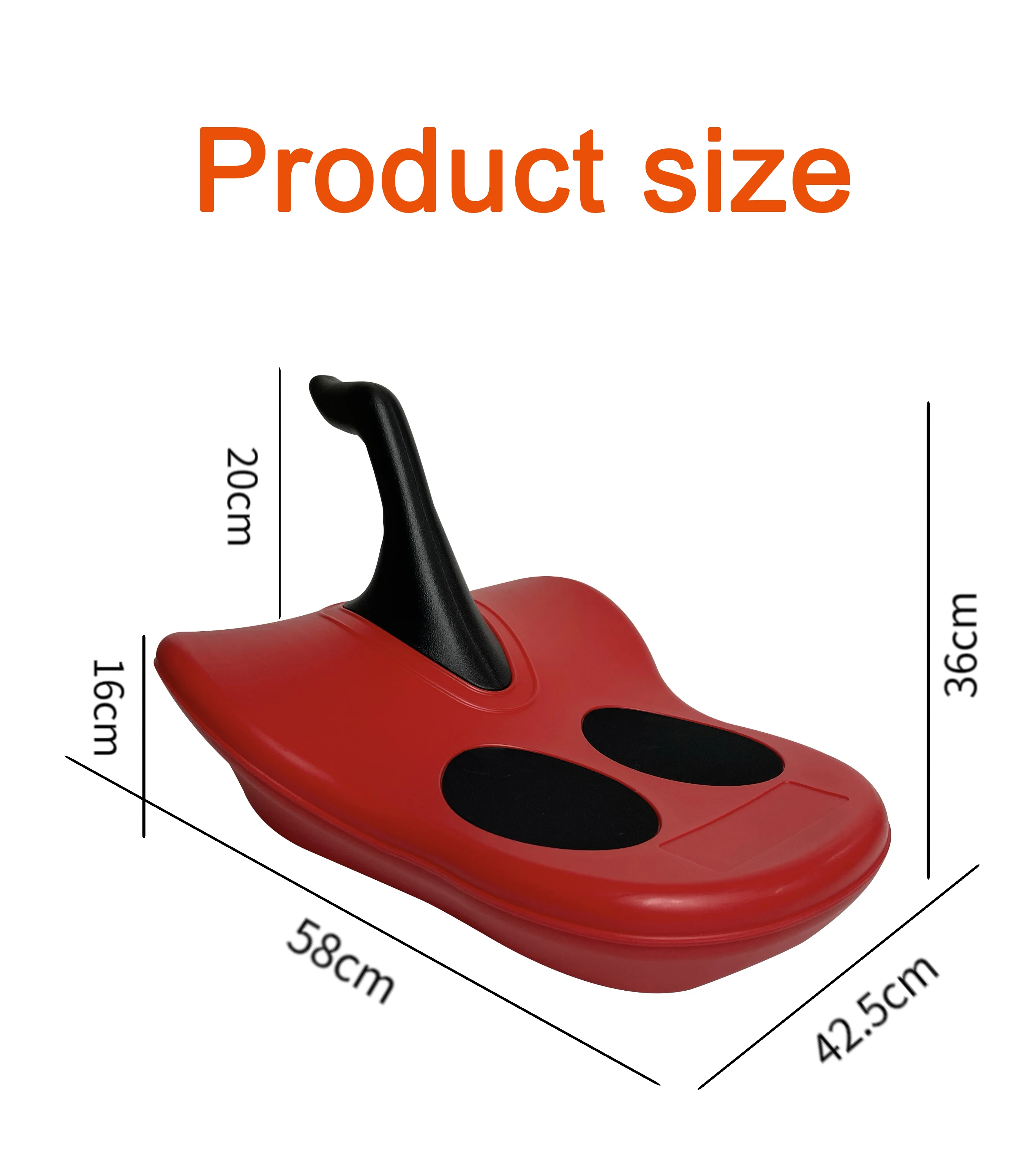 Outdoor Winter Sports Snow Sledge Ski Sledge,Adult Child Snow Sled Product