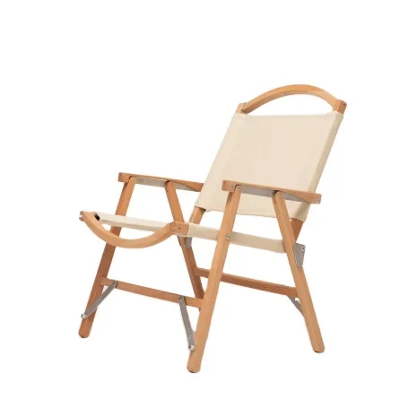 
Hot Sale Amazon Foldable Solid Wood Camping Chair Outdoor Furniture 