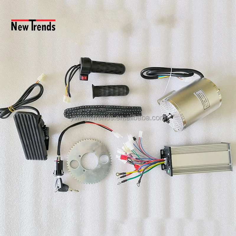 BM1109 MY1020 48V 60V 72V 1000W 1500W 2000W 2500W 3000W Brushless Electric Motorcycle Go Kart  Brushless DC Motor  Controller