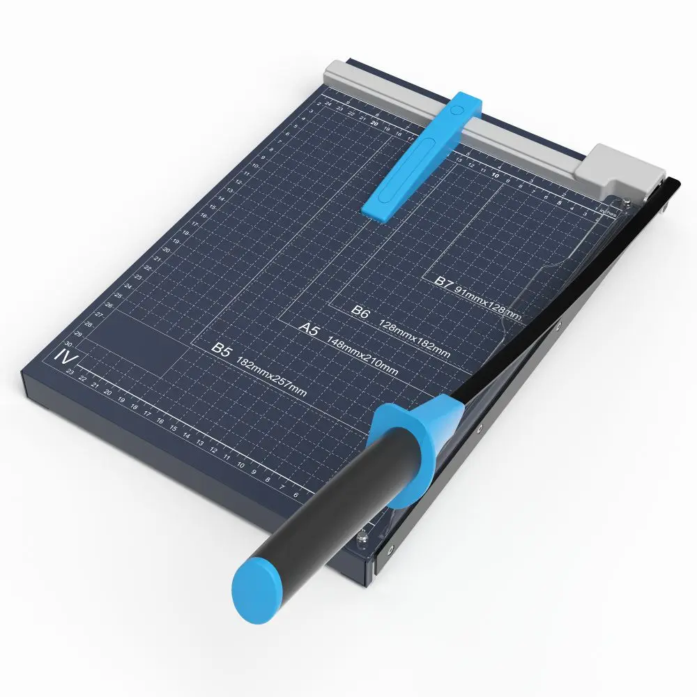 JACC A4 12 Inch Paper Guillotine Machine Steel Paper Cutter Table Top Paper Cutting Machine IDPC041