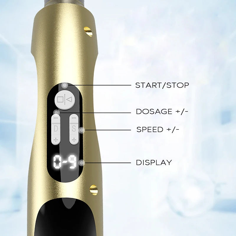 2022 New MesoGun No Needle Mesotherapy RF EMS Microcurrent Skin Tightening Stimulation Device