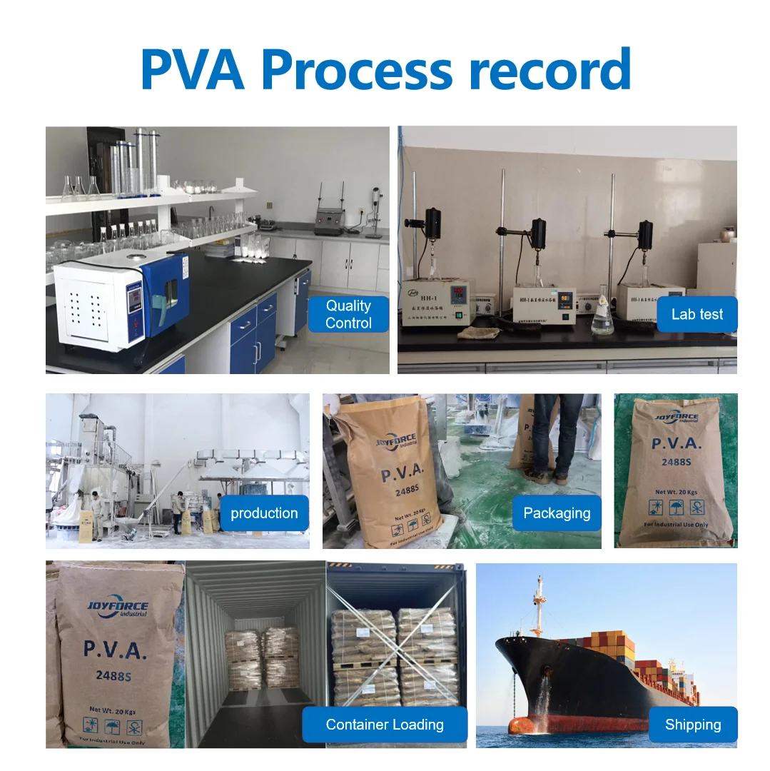 Joyforce PVA 0599S/098-05/105 Cas 9002-89-5 Polyvinyl Alcohol 0599 PVA powder with High purity