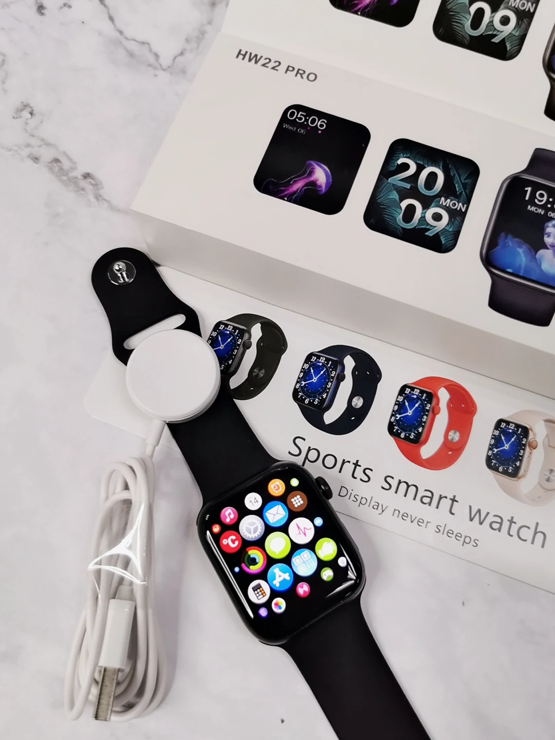 Unique Design Smart Watch Calling Android Temperature Waterproof IP68 Heart Rate And Blood Pressure 4g Smart Watch