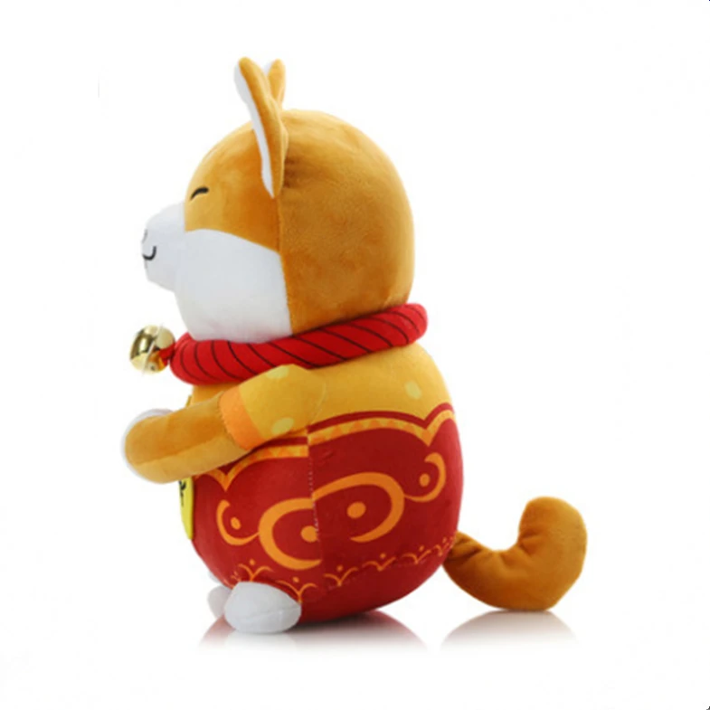 CE Standard Export Stuffed  Soft Velboa Comfortable Lovely Cuddly Shiba Inu