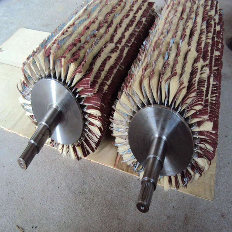 Hot  sale Tampico pure natural sisal fiber sand[aper strip combination roller brushes