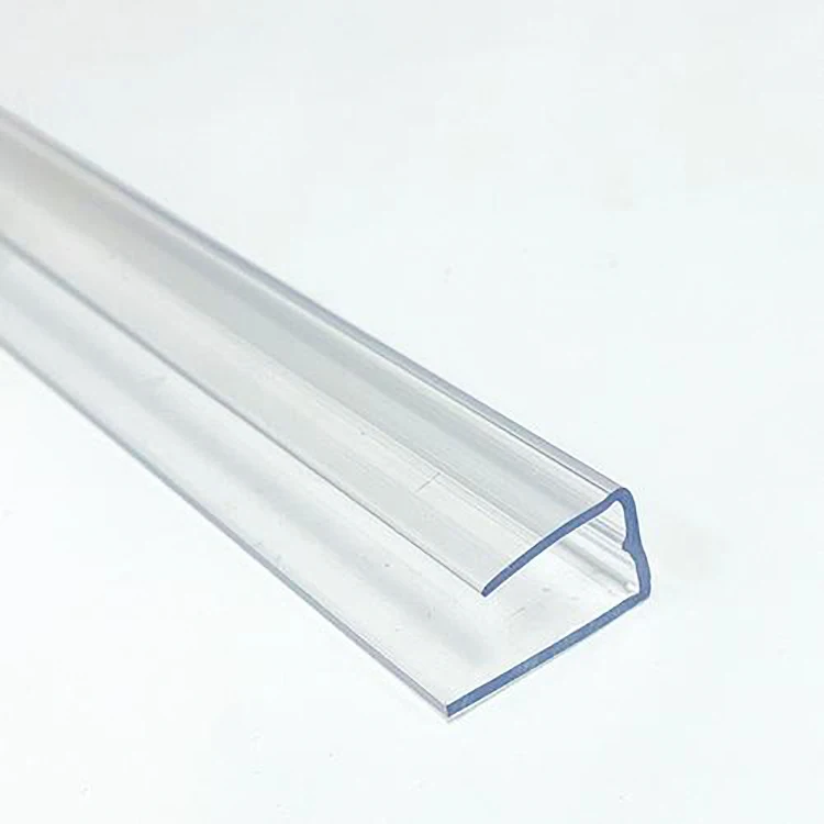 Hot selling transparent U shaped pc accessories for closing around the sheet