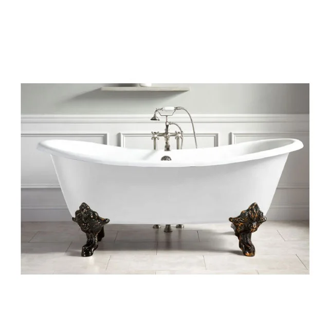 Cheap Enamel Classic Cast Iron Bathtub