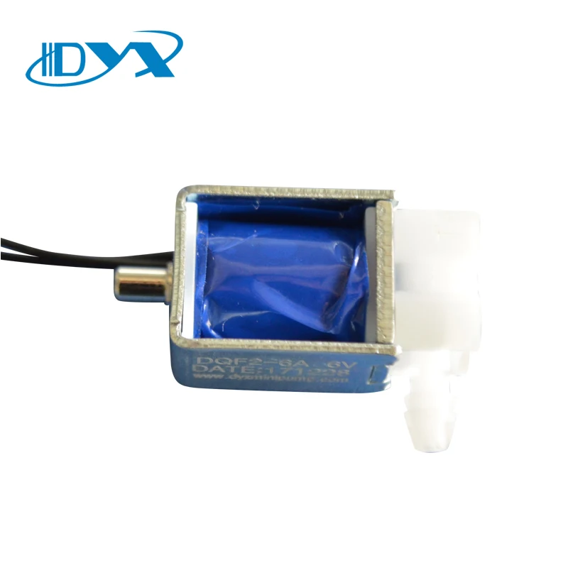 DQF2-6A-3-12V 3 way 12V solenoid valve for medical care, household appliances