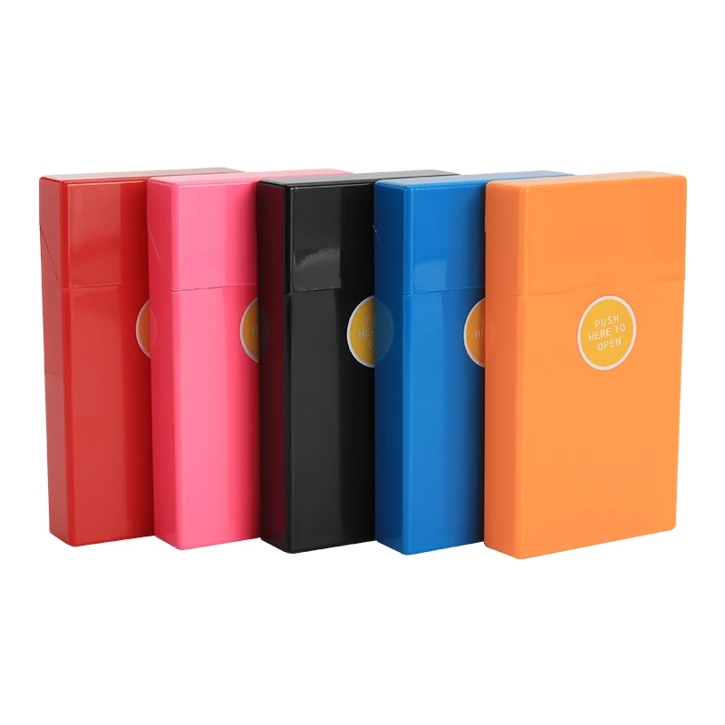 New Plastic Cigarette Case Wholesale Acrylic Blank Cigarette Boxes Custom Wholesale Cigarette Case