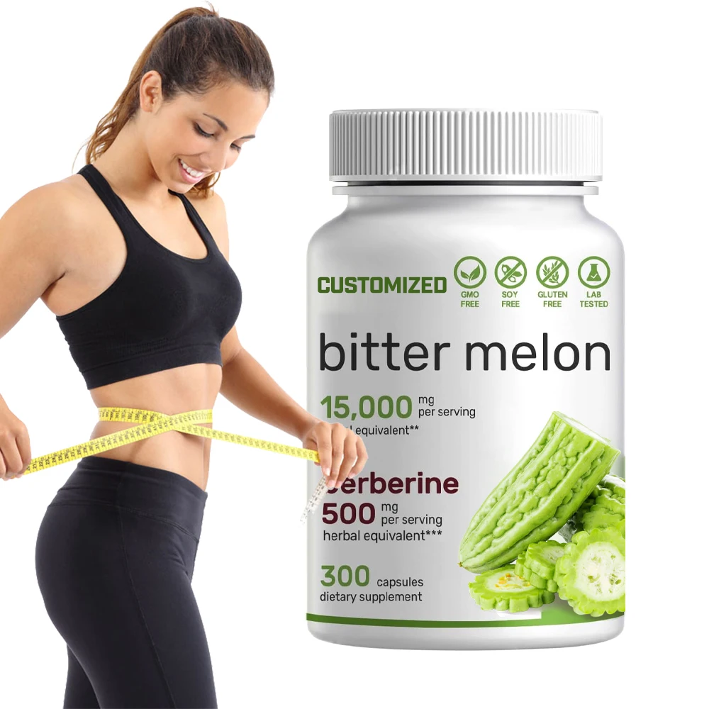Factory Price Bitter Melon Extract Bitter Melon Capsules Momordica Charantia Capsules With Private Labeling
