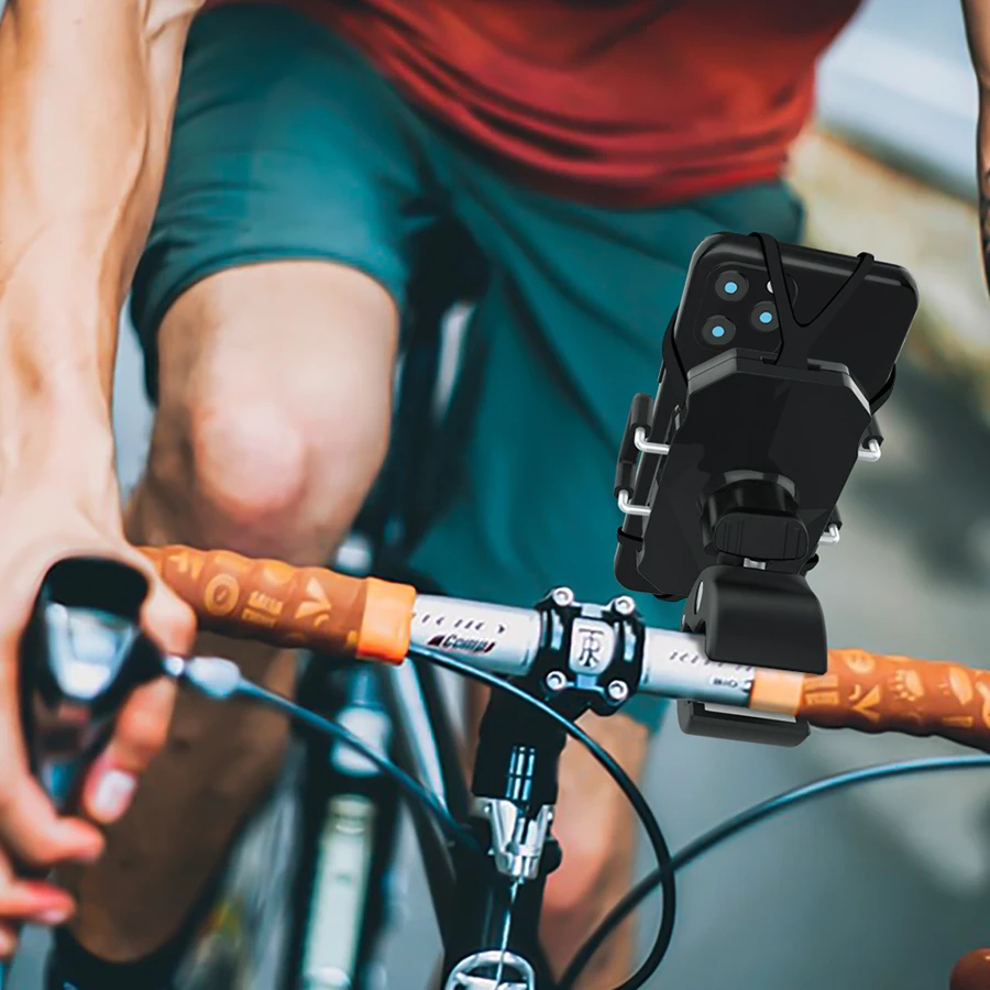 Новый велосипедный телефонный держатель с креплением для велосипеда универсальный уличный чехол для смартфона велосипеда с креплением для велосипеда