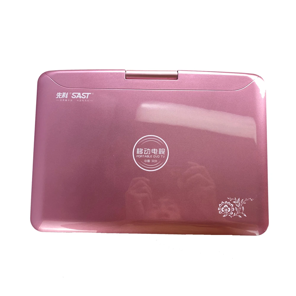 Factory wholesale portable dvd evd player with tft screen usb fm radio usb sd card