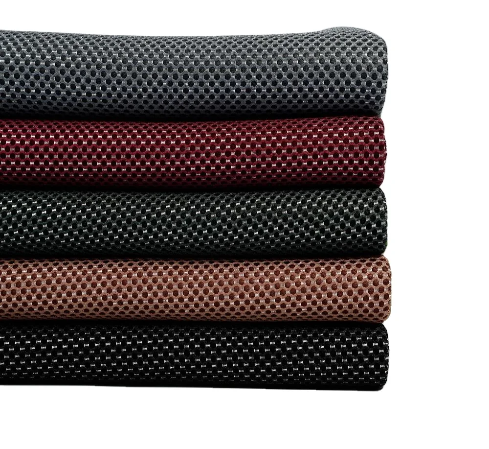 Oeko-Tex сертифицированная 3D 100% спейсер воздушная сетчатая ткань для матрасов кормящих 0901